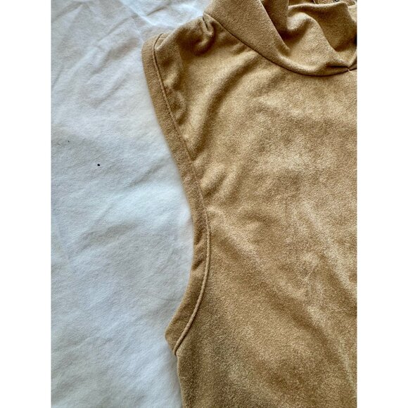 STELLA LUCE Faux Suede Sleeveless Top - Picture 6 of 9